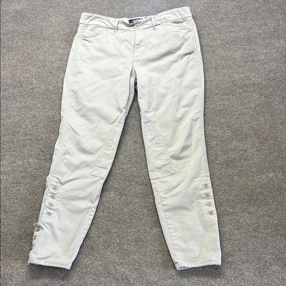 Lauren Ralph Lauren Pants - Lauren Ralph Lauren Women’s Horse Riding Pants Khaki Size 8 Button leg